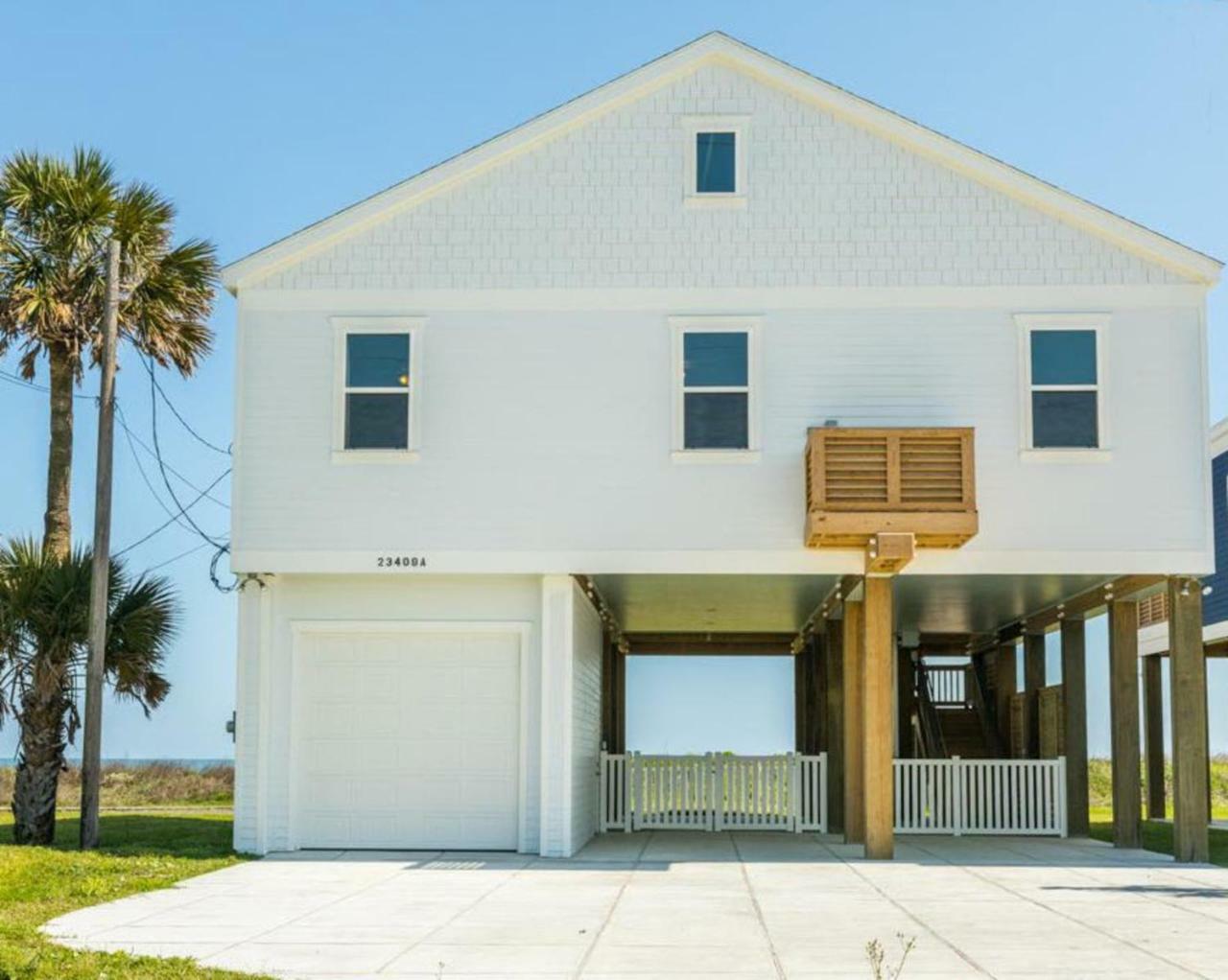 Beachfront Bliss Galveston Bagian luar foto