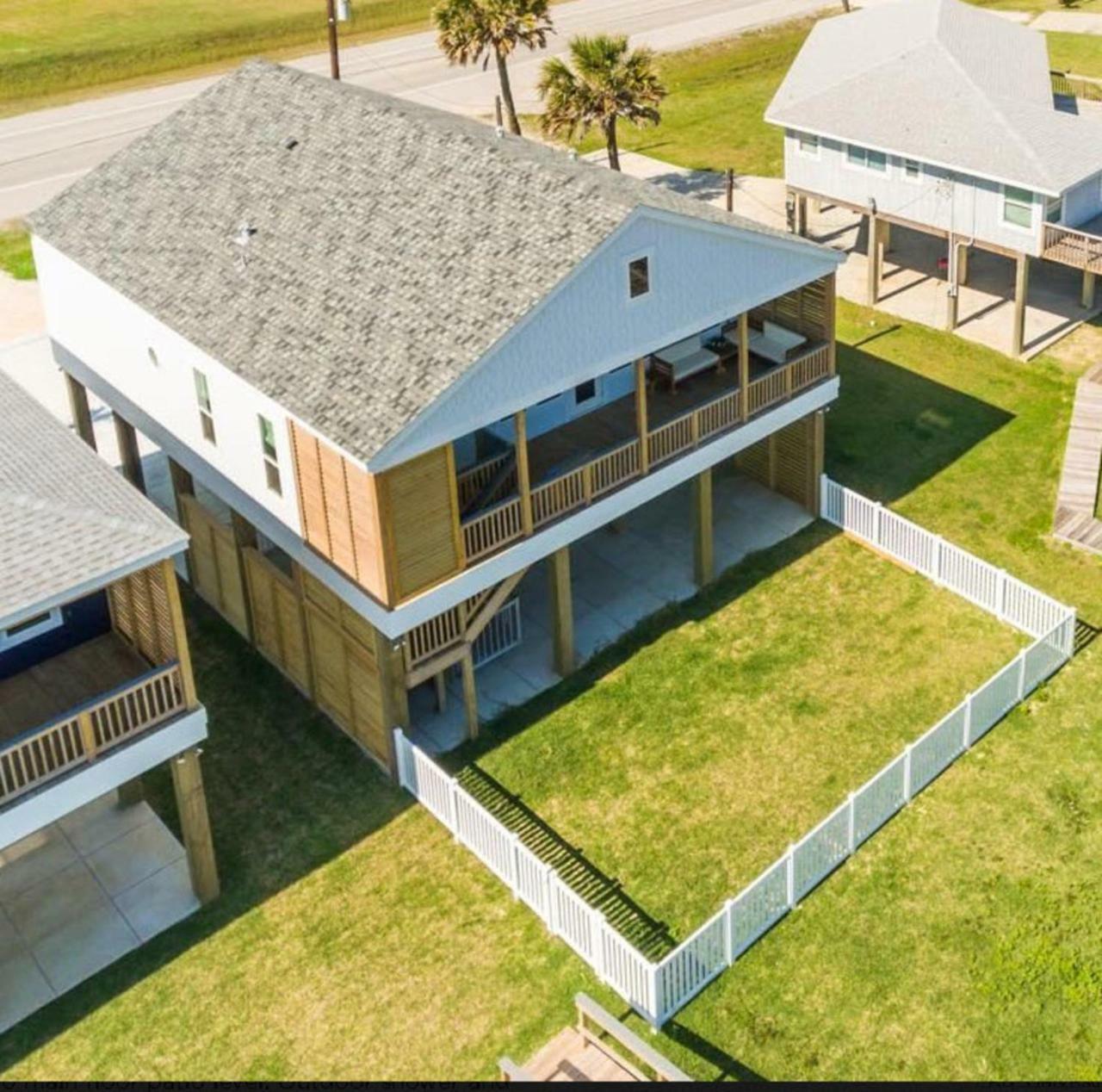 Beachfront Bliss Galveston Bagian luar foto