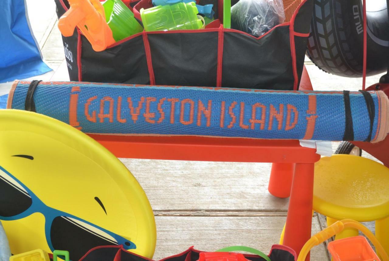 Beachfront Bliss Galveston Bagian luar foto